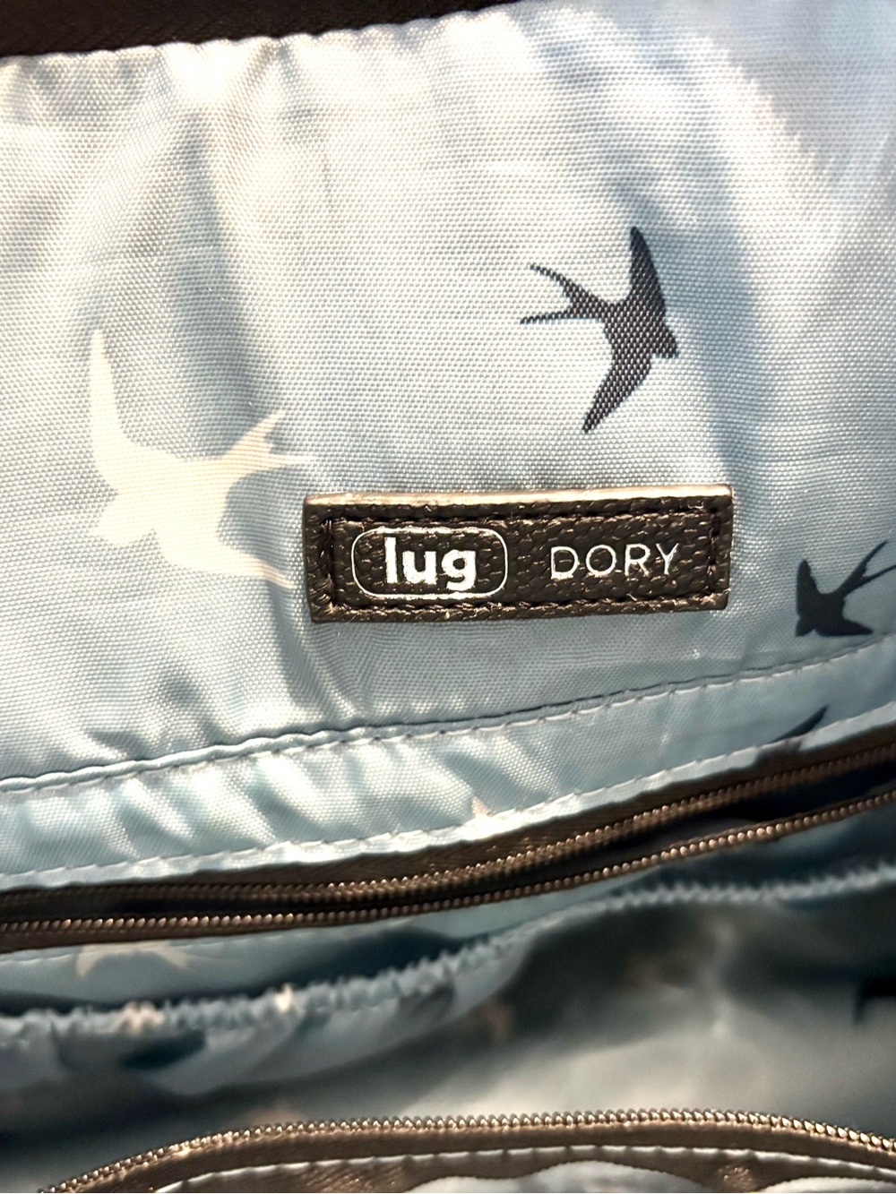 lug Dory Quilted Black  Bag with Detachable Strap - Picture 5 of 8